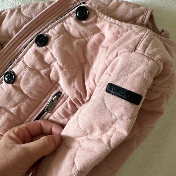 Burberry baby girl quilted fall jacket - Picture 8 of 8